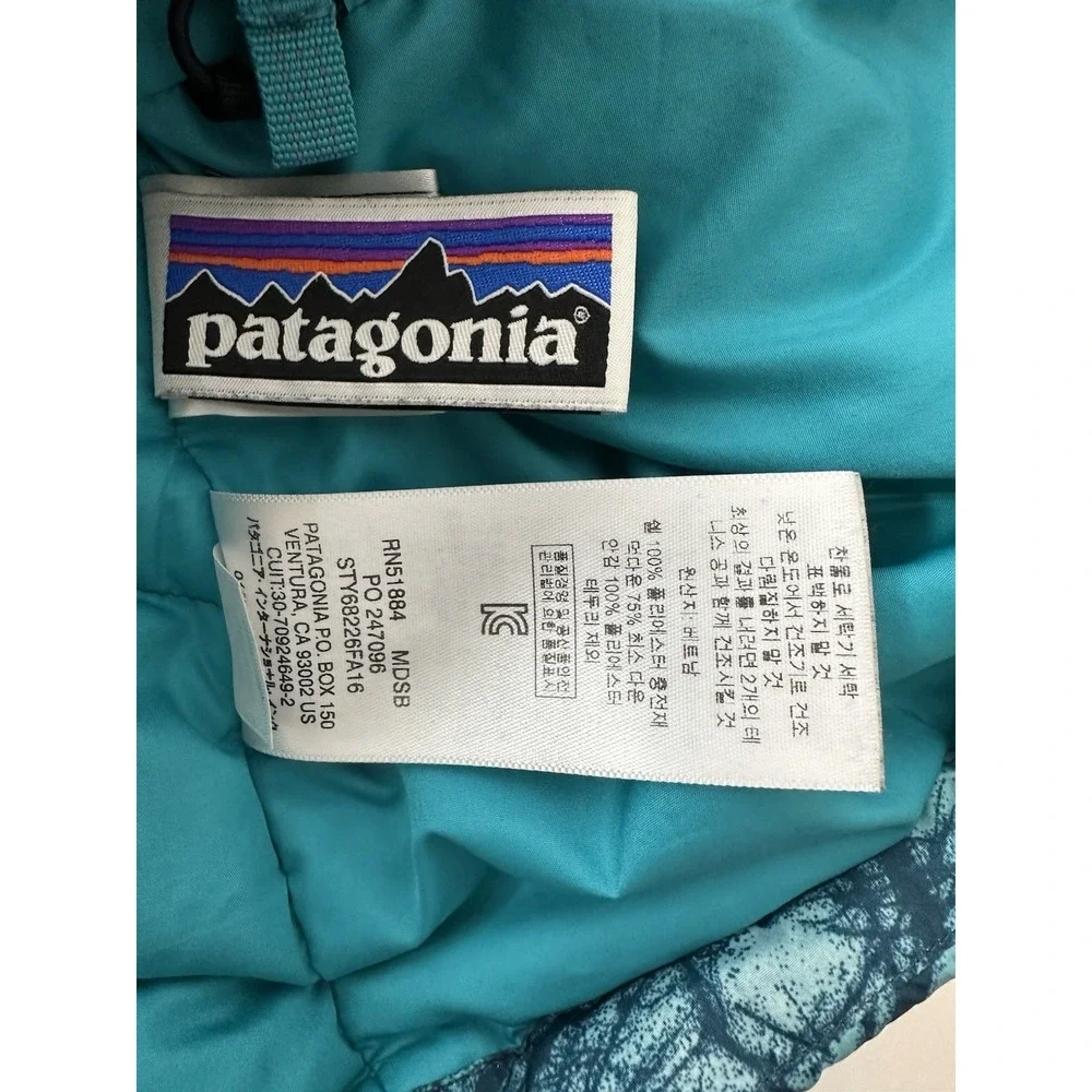 Patagonia‎ Down Vest Girls XL  14 Full Zip Puffer Outdoor Athleisure